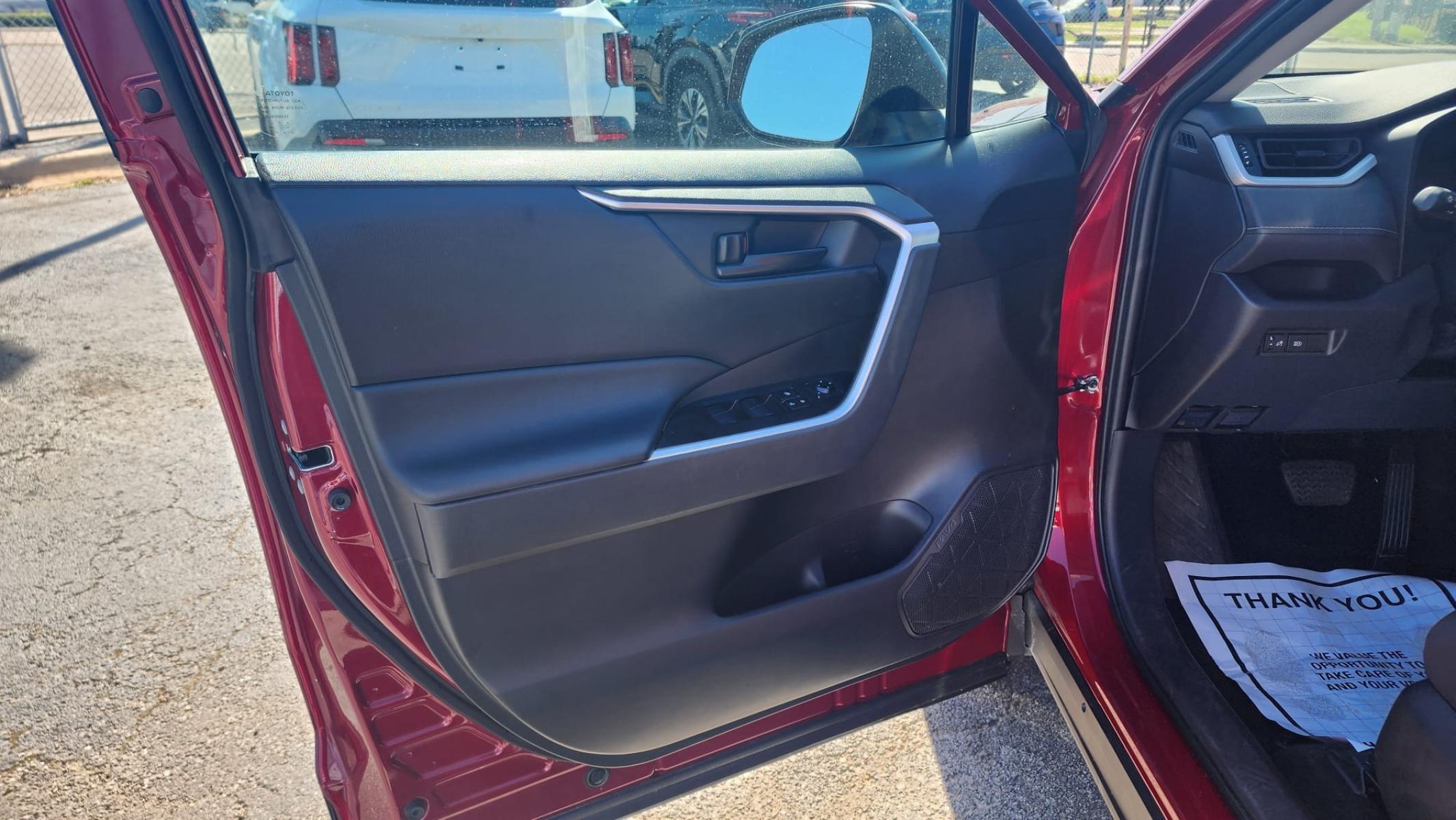 2023 Red Toyota RAV4 LE (2T3H1RFV9PW) with an 2.5L L4 DOHC 16V engine, 8A transmission, located at 1842 Wirt Road, Houston, TX, 77055, (713) 973-3903, 29.805330, -95.484787 - Photo #7